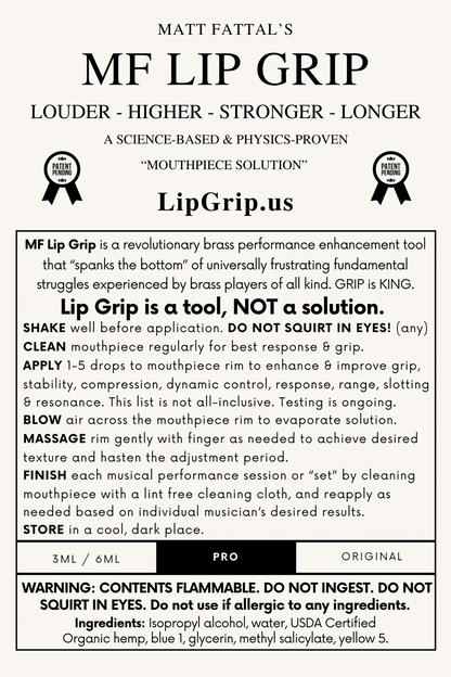 Lip Grip Pro (50% more GRIP) 6ml